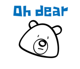 Simple Bear! sticker #4698409