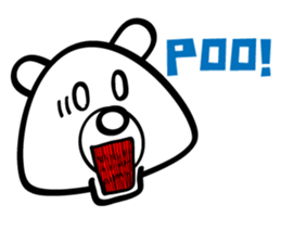 Simple Bear! sticker #4698415