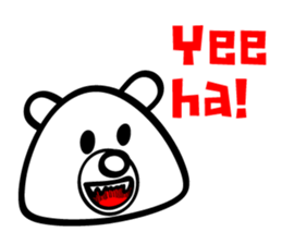 Simple Bear! sticker #4698421