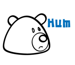 Simple Bear! sticker #4698431