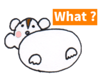 Playful Pretty HAMSTER sticker #4698674