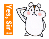 Playful Pretty HAMSTER sticker #4698678