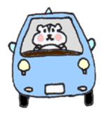 Playful Pretty HAMSTER sticker #4698679