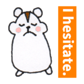 Playful Pretty HAMSTER sticker #4698684