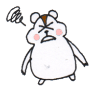 Playful Pretty HAMSTER sticker #4698686