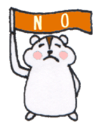 Playful Pretty HAMSTER sticker #4698691