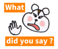 Playful Pretty HAMSTER sticker #4698700