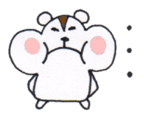 Playful Pretty HAMSTER sticker #4698701