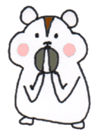 Playful Pretty HAMSTER sticker #4698705