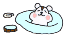 Playful Pretty HAMSTER sticker #4698710