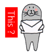 Playful Pretty EARLESS SEAL sticker #4699345