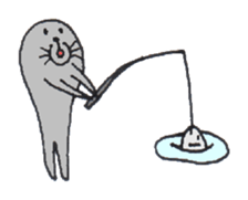 Playful Pretty EARLESS SEAL sticker #4699349