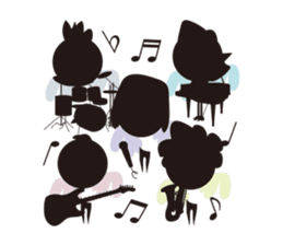 man-maru Quintet sticker #4699438