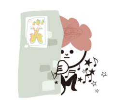 man-maru Quintet sticker #4699463