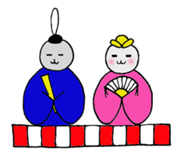 four seasons of "gomami" sticker #4699558