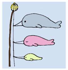 four seasons of "gomami" sticker #4699560