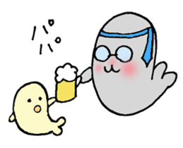 four seasons of "gomami" sticker #4699562