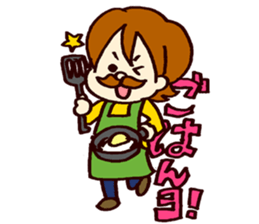 Mustache family sticker #4699718