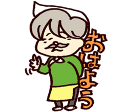 Mustache family sticker #4699736