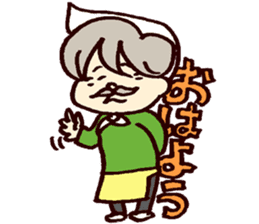 Mustache family sticker #4699736