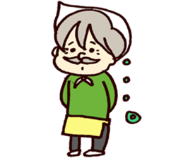 Mustache family sticker #4699742