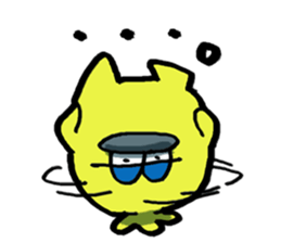 Lazy bird sticker #4699914