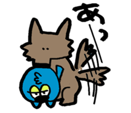 Lazy bird sticker #4699942