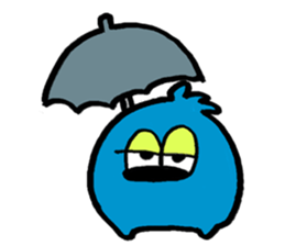 Lazy bird sticker #4699948