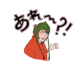 Crazy face sticker #4700085