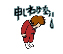 Crazy face sticker #4700086