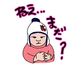 Crazy face sticker #4700090