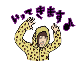 Crazy face sticker #4700097