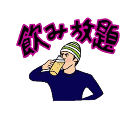 Crazy face sticker #4700100