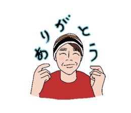 Crazy face sticker #4700103