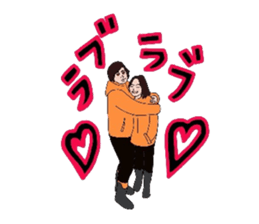 Crazy face sticker #4700105