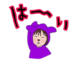 Crazy face sticker #4700106