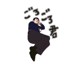 Crazy face sticker #4700111