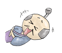 Stickers for the people from Edo Period sticker #4700336