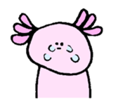 Ambystoma mexicanum sticker #4700598