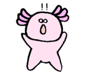 Ambystoma mexicanum sticker #4700602