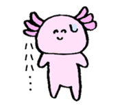 Ambystoma mexicanum sticker #4700606