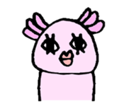 Ambystoma mexicanum sticker #4700610