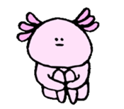 Ambystoma mexicanum sticker #4700611