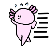 Ambystoma mexicanum sticker #4700612