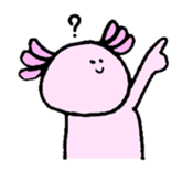 Ambystoma mexicanum sticker #4700618