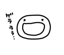 face to face,happy!! sticker #4700651