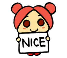 The name is Satchan. sticker #4700759