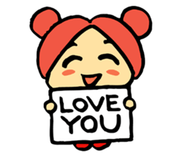 The name is Satchan. sticker #4700763