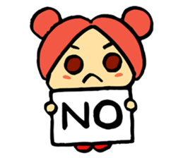 The name is Satchan. sticker #4700767