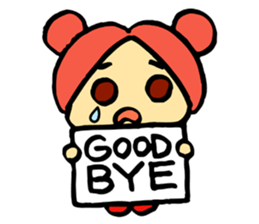 The name is Satchan. sticker #4700769